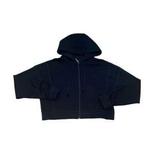 Yogalicious black cropped zip up jacket